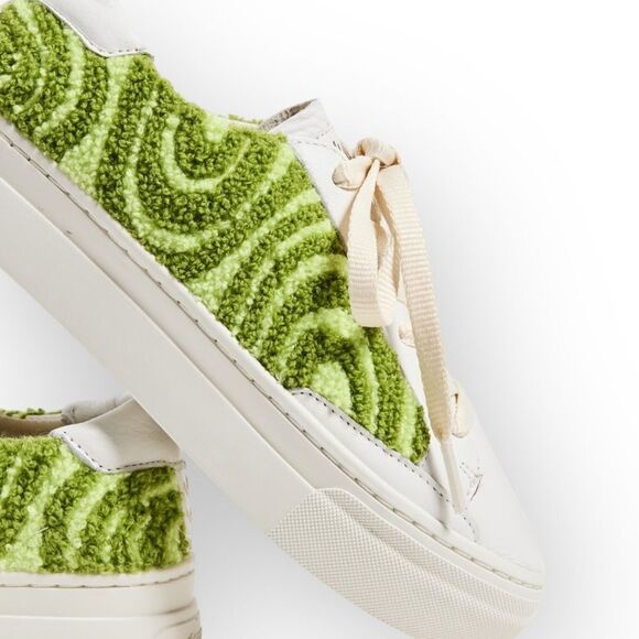 Soludos NIB Psychedelic Spiral Ibiza Platform Sneakers - size 7.5 Anthropologie - Picture 5 of 11